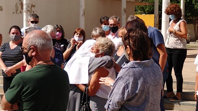 Sepelio de Marta Berra