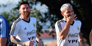 Lionel Messi y Sergio Agüero, en la Selección y en ¿Barcelona?