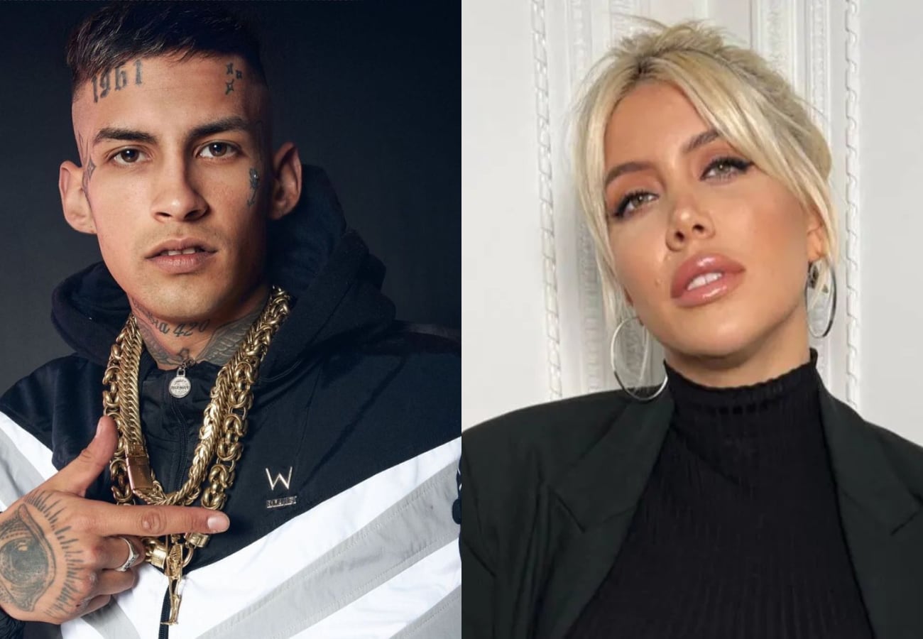 L-Gante y Wanda Nara