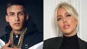 L-Gante y Wanda Nara