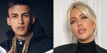 L-Gante y Wanda Nara