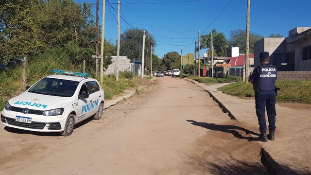 La calle en la que el vecino abrió fuego para defender a dos mujeres de un motochoro (La Voz).