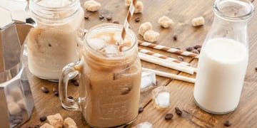 Receta de café frío.
