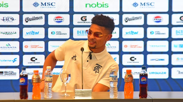 Diego Valoyes, delantero colombiano de Talleres para la temporada 2026. (Pedro Castillo / La Voz)