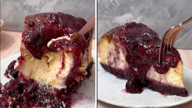 Cómo hacer un cheesecake saludable con chocolate y sin harina: la receta reversionada