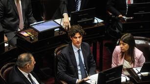 Senado
Debate en el senado sobre el DNU
Argentina
Eduardo Vischi lousteau suarez Zimmermann Bloque radical UCR
Foto Federico Lopez Claro