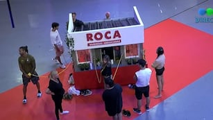 La dura prueba en la que los jugadores de Gran Hermano compiten por una casa. Captura de pantalla.