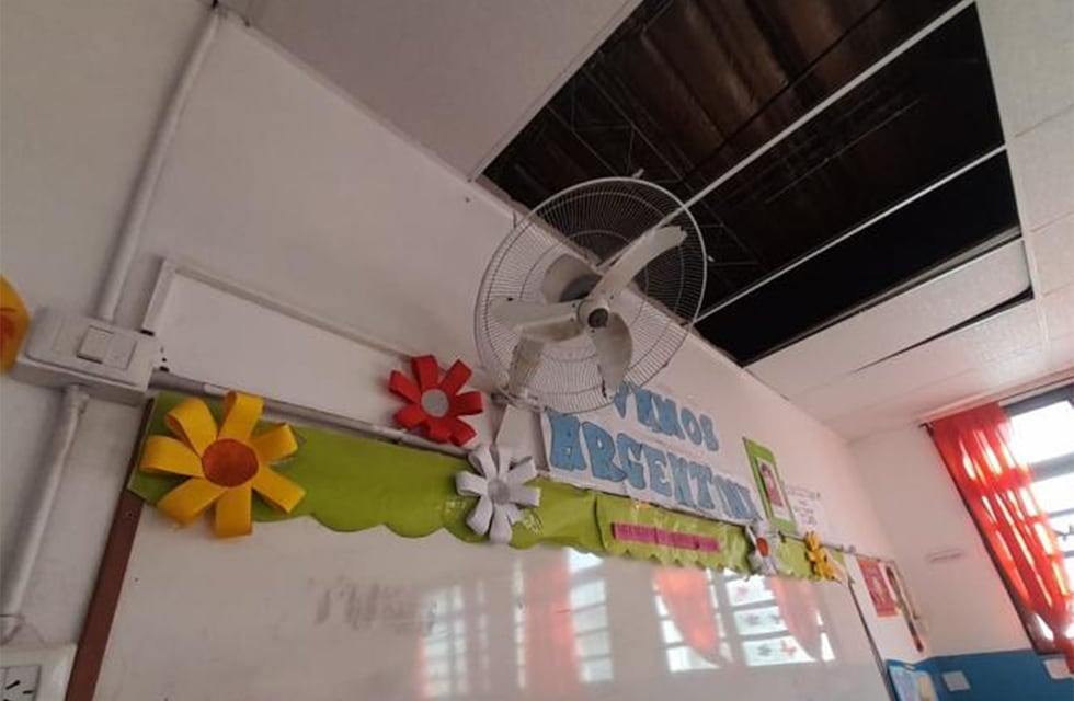 Estudiantes secundarios reclaman condiciones edilicias para afrontar la ola de calor en las escuelas