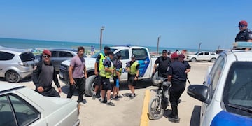 Controles en Claromecó