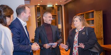 Autoridades del gobierno provincial mantuvieron un encuentro con altos funcionarios de la Unión Europea