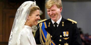 A 21 años de la boda de Máxima y Guillermo.