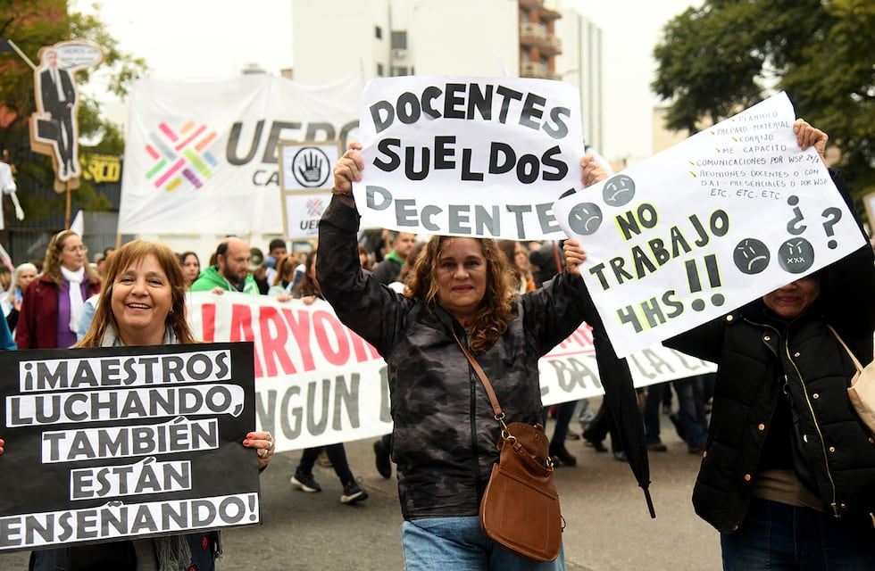 Punta Alta se sumó al paro docente y la concentración será en la plaza Belgrano