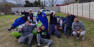 Víctor y Matías Mondino rally Arroyito