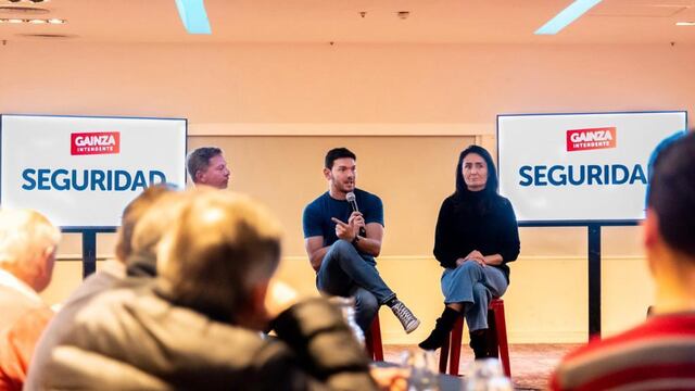 Gainza habló de Seguridad.