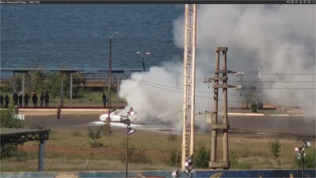 Posadas: incendio en el Puente Internacional vuelve a alertar sobre el peligro del contrabando de combustible.