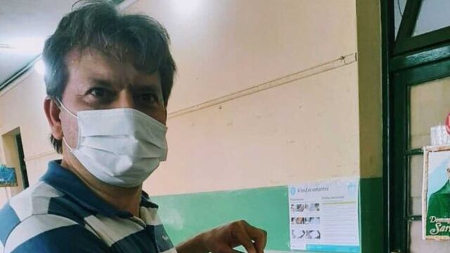 PASO 2021 en Misiones | Gaspar Dudek, intendente de Cerro Azul, emitió su voto.