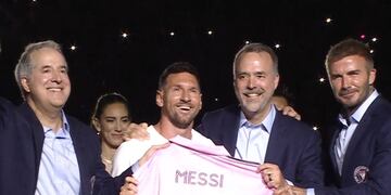 Presentaron a Messi en Inter Miami