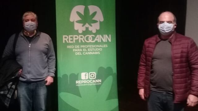 Guerra y Pogorzelky asistieron a Jornada sobre Cannabis Medicinal