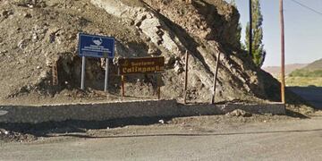 En la entrada a Calingasta hubo importantes operativos policiales.