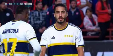 El momento en el que Nicolás Figal le dice a sus compañeros acerca de Agustín Sández: "Es un verde".