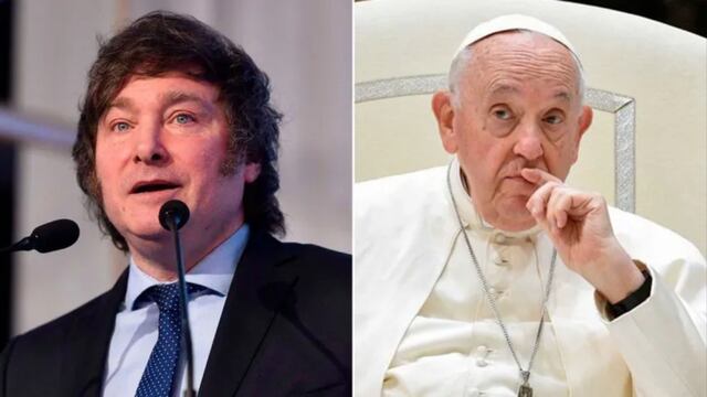 El papa Francisco le envió un rosario bendecido a Javier Milei y Victoria Villarruel. Gentileza: