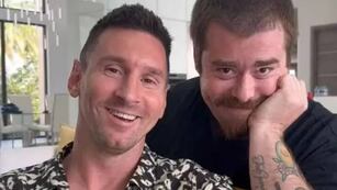 El actor rosarino protagonizó una charla muy divertida con el campeón mundial.