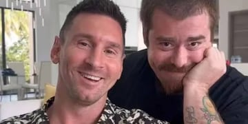 El actor rosarino protagonizó una charla muy divertida con el campeón mundial.