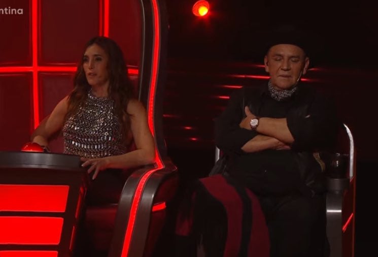 El momento viral de El Chaqueño Palavecino en La Voz Argentina 2025