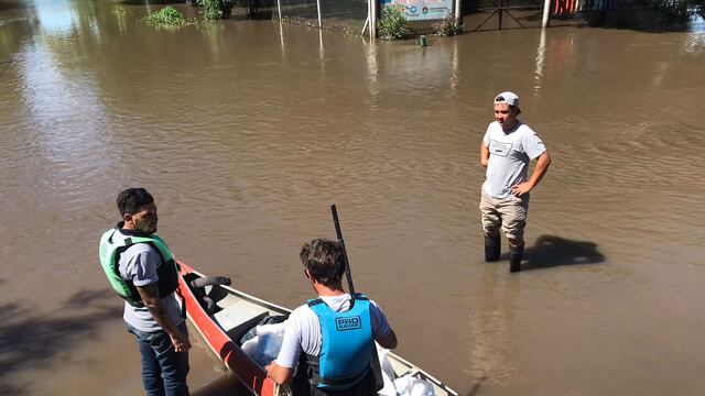 Inundaciones en Gualeguaychú