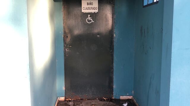 Así están los baños en el Autódromo "Ciudad de Rafaela"