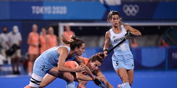 Las Leonas y Países Bajos disputan la final del hockey sobre césped femenino de los Juegos Olímpicos Tokio 2020.