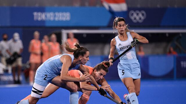 Las Leonas y Países Bajos disputan la final del hockey sobre césped femenino de los Juegos Olímpicos Tokio 2020.