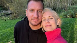 Maxi López y Daniela Christiansson