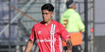 Lautaro Giaccone de San Francisco jugó para Argentinos Juniors la Final de la Copa Argentina