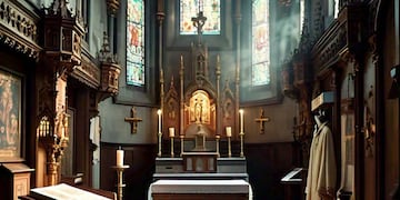 El abuso sexual ocurrió dentro de la sacristía, según el relato de la víctima.