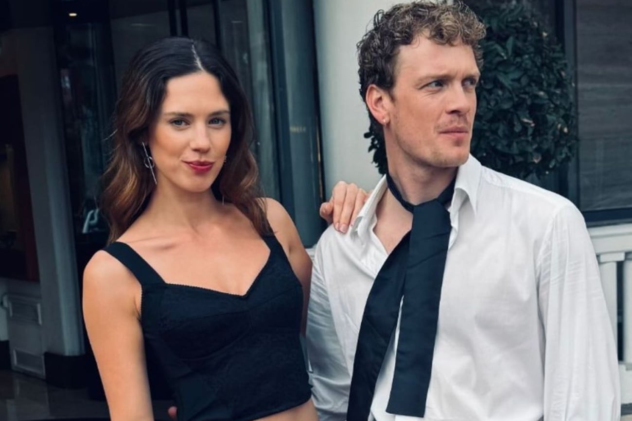 Delfina Chaves y Martijn Lakemeier.