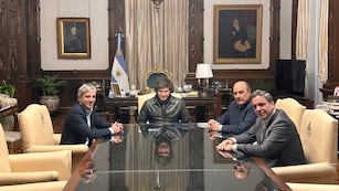 Milei, Caputo, Francos, Catalán