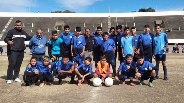 FC Puerto Belgrano debutó en los torneos de Menores de la Liga del Sur.