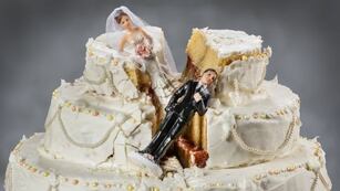 Pastel de divorcio.