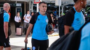 Lucas "el Chino" Zelarayán es una de las bajas de Belgrano.