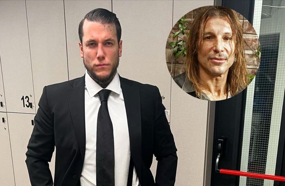 Alex Caniggia saludó a su papá por su cumpleaños y compartió una tierna foto de Venezia y Claudio Paul