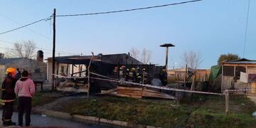 La casa de Punta Lara que entró en llamas donde murieron siete personas