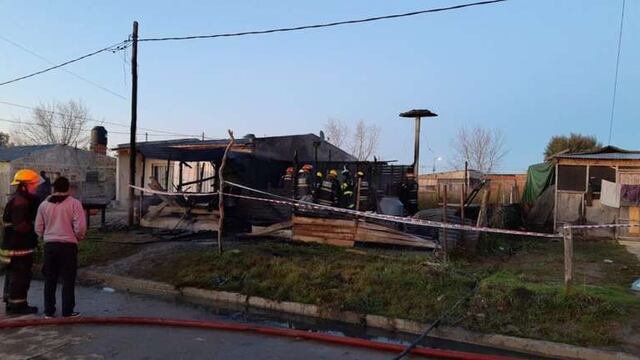 La casa de Punta Lara que entró en llamas donde murieron siete personas