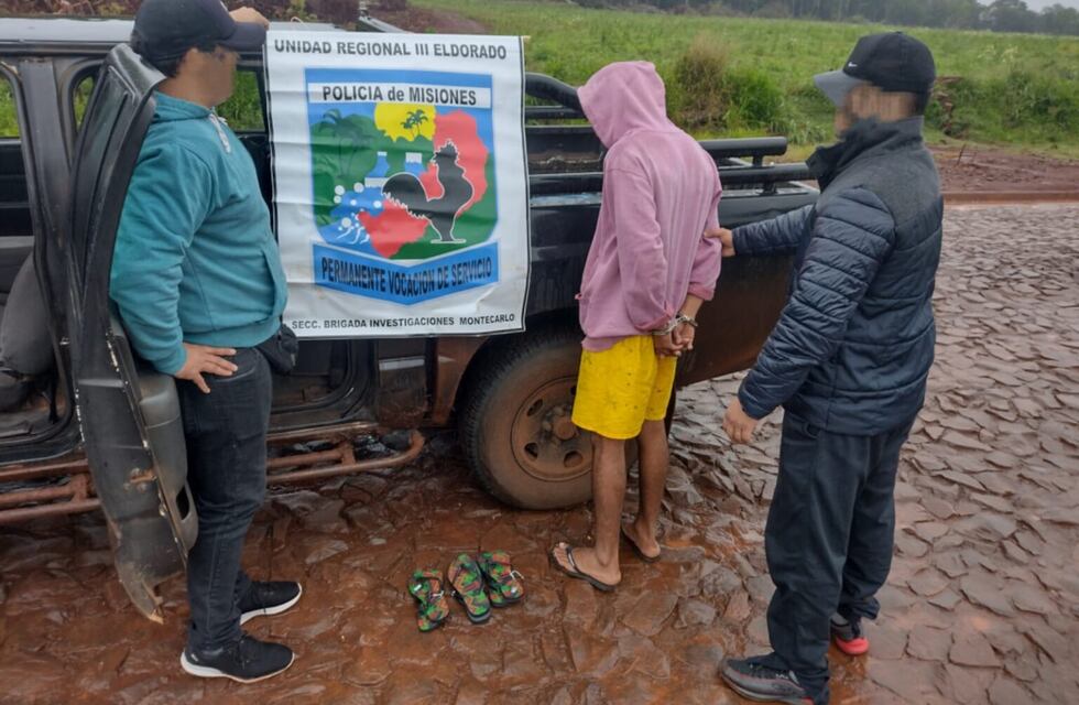 Montecarlo: cámaras de seguridad captaron un hecho de robo y detuvieron a un joven