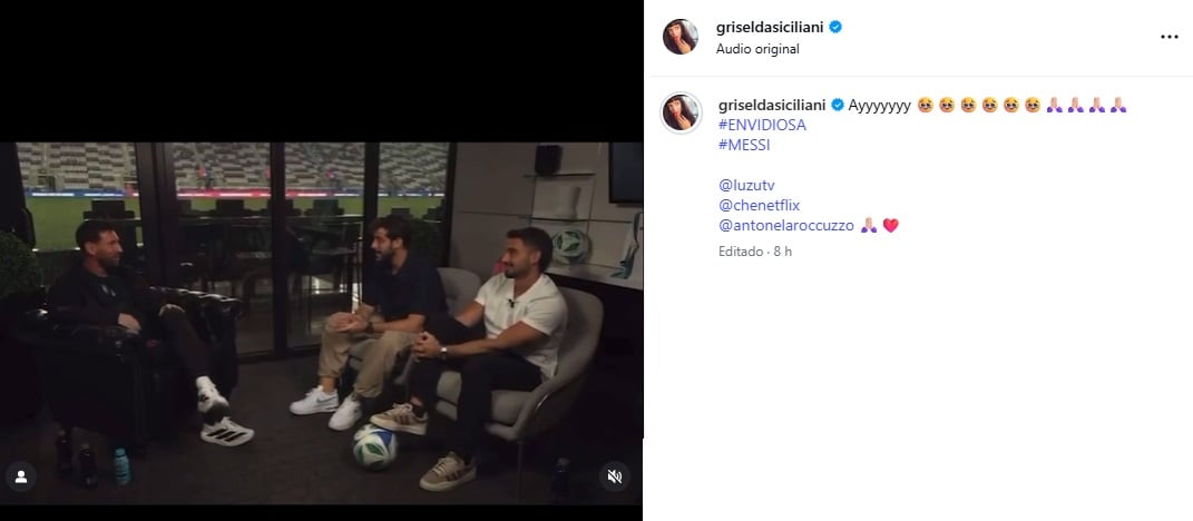 La reacción de Siciliani a los dichos de Messi