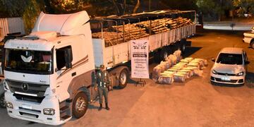 Mega operativo antidroga en Rafaela de Gendarmería