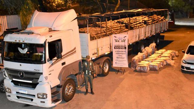 Mega operativo antidroga en Rafaela de Gendarmería