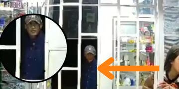 El inquietante video de la nena que era perseguida por un acosador: una comerciante lo notó y la salvó