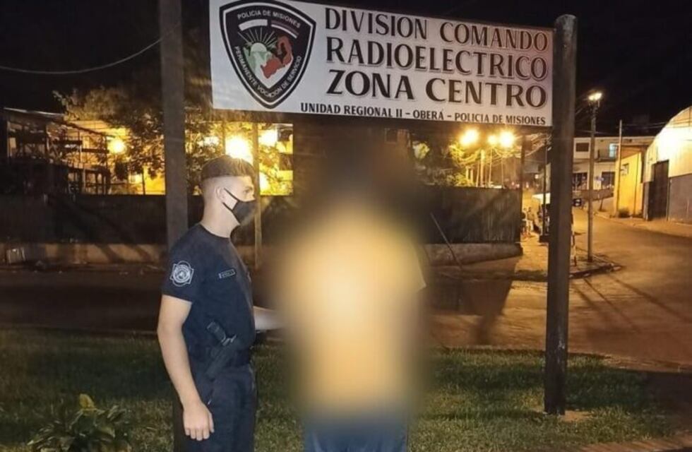 Oberá: detienen a un joven prófugo por varios hechos delictivos