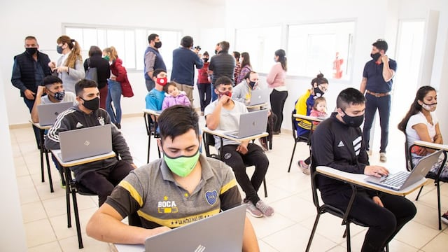 Las Heras inauguró el primer Centro NUVE.